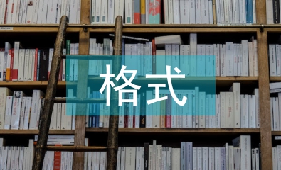 畢業(yè)設(shè)計(jì)的格式