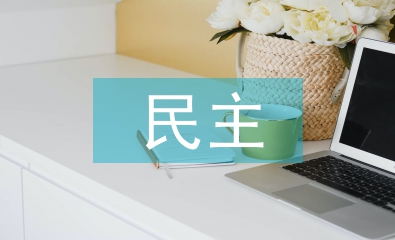 民主政治論文